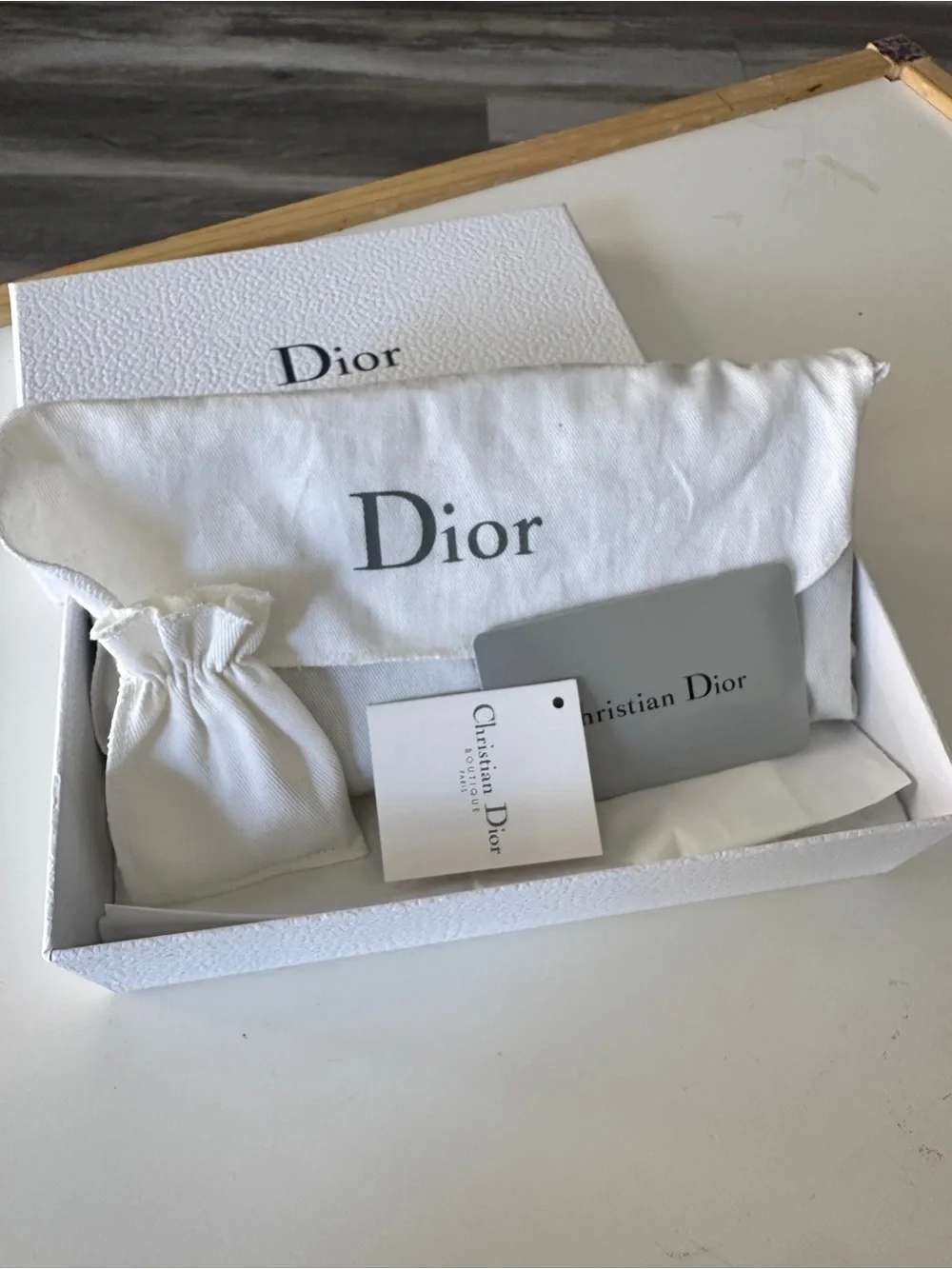 Dior Black Patent Quilted Zip-Around Wallet with Gold Charms - Picture 7 of 8